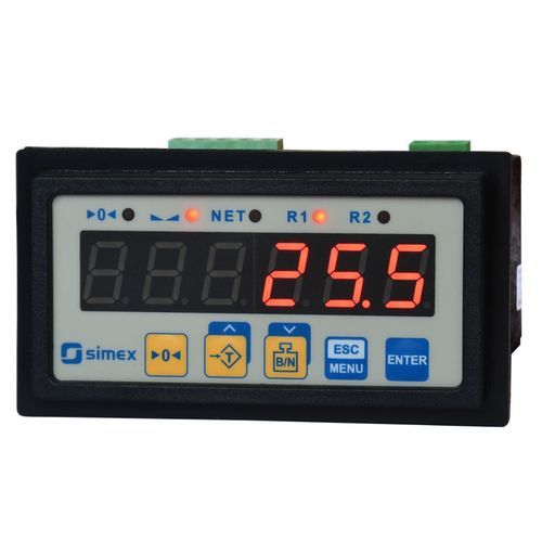 LED表示重量表示装置 - SWI-94 series - SIMEX Sp. z o.o. - パネル設置用 / IP65 / 電圧出力