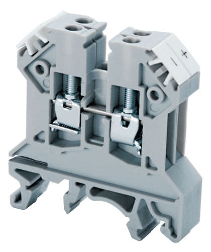 DINレール上端子台 - CTT2.5U - Connectwell Industries - ねじ接続式 / 熱電対用