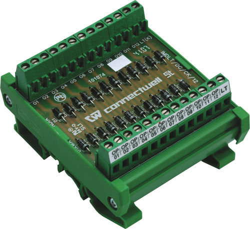 PN接合付きダイオード モジュール - IMD/CA series - Connectwell Industries - DINレール / 整流