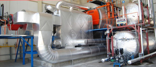 スチームボイラー - BROX BOILER & BURNER COMPANY - 固形燃料 / 石炭 / ウォーターチューブ