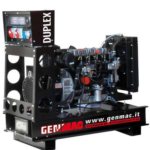 ディーゼル発電設備 - DUPLEX G13DO - GENMAC SRL - 三相 / 固定式 / 50 Hz