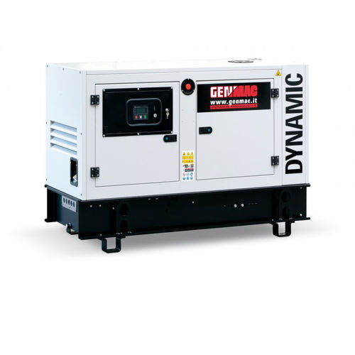 ディーゼル発電設備 - DYNAMIC RGU25PS - GENMAC SRL - 単相 / 固定式 / 水冷式