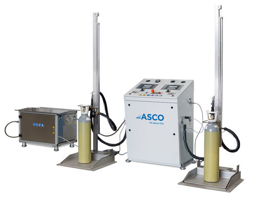自動充填機 - LH900AR - ASCO CARBON DIOXIDE - マルチ容器 / シリンダー用 / 重量式