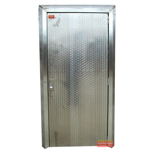 安全ドア - Smisco Food Equipment Ltd - ヒンジ付き / ステンレススチール製 / 食品産業用