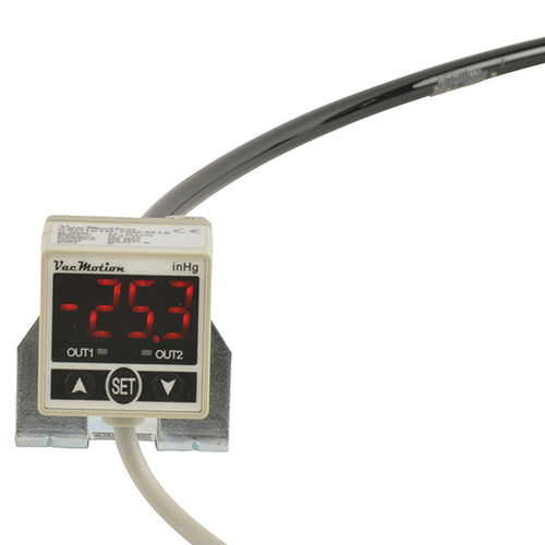 電子式真空センサ - VSD101P-18N-M12 - VacMotion - PNP / M12コネクタ / 空気用