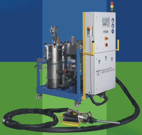 樹脂バッチ・ブレンダー - max. 50 l/min | Nodopur VS - TARTLER GmbH - 歯車ポンプ付 / 実験用 / 流量調整機能付き