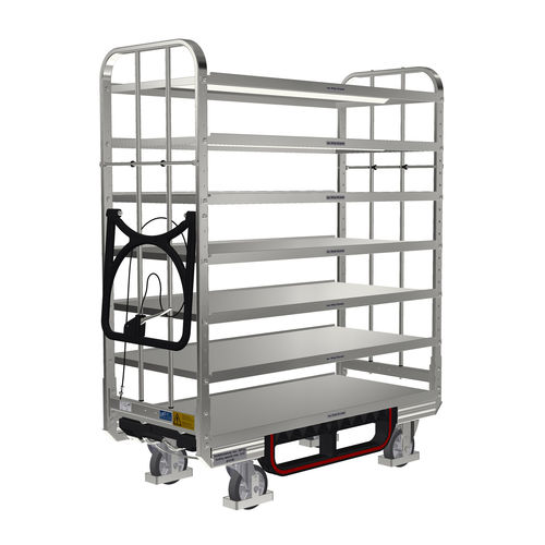 輸送用カート - KLT 600 E7 OKD - LKE GmbH - Excellence in Material Handling - ハンドリング用 / オーダピッキング用 / 溶融亜鉛メッキ鋼製