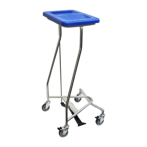 多目的バッグホルダー - WSS1-T-KIT - LKE GmbH - Excellence in Material Handling - ステンレススチール / フットペダル付