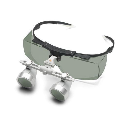 レーザー保護メガネ - F27P1D091231 - LASERVISION GmbH & Co.KG - ガラス製 / ルーぺ