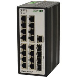 管理型イーサネットスイッチ - HME-xxx, HMG-xxx series - Ethernet Direct - DINレール / 産業用