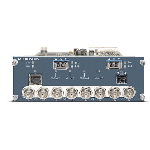 モジュール多重化装置 - MS43065xMV series	 - MICROSENS GmbH & Co. KG - ビデオ / 波長