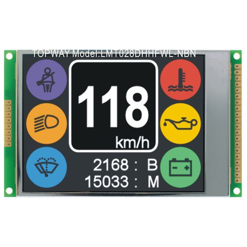 TFTディスプレイ モジュール - LMT028DHHFWL-NBN - TOPWAY LCD - カラー / 320 x 240 / 2.8インチ