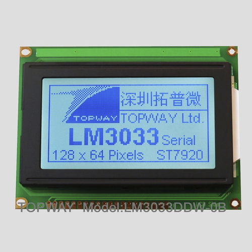 LEDディスプレイ - LM3033DDW-0B - TOPWAY LCD - 英数字 / ドット マトリックス / グラフィック