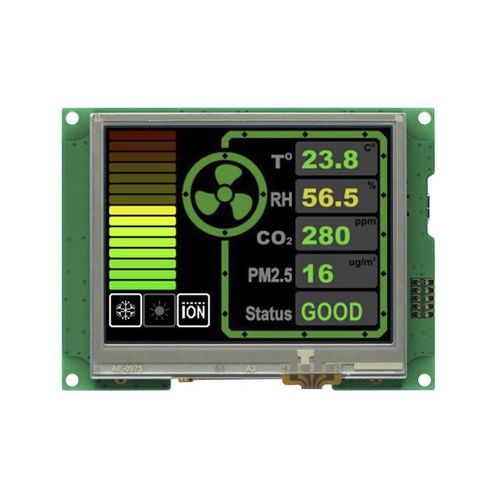 TFT LCDディスプレイ モジュール - HMT035ATA-1C - TOPWAY LCD - 抵抗タッチスクリーン / カラー / 320 x 240
