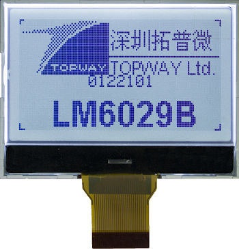 LCDディスプレイ モジュール - LM6029BCW  - TOPWAY LCD - グラフィック / モノクロ / 128 x 64