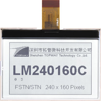 LCDディスプレイ モジュール - LM240160XCW  - TOPWAY LCD - グラフィック / モノクロ / 240 x 160