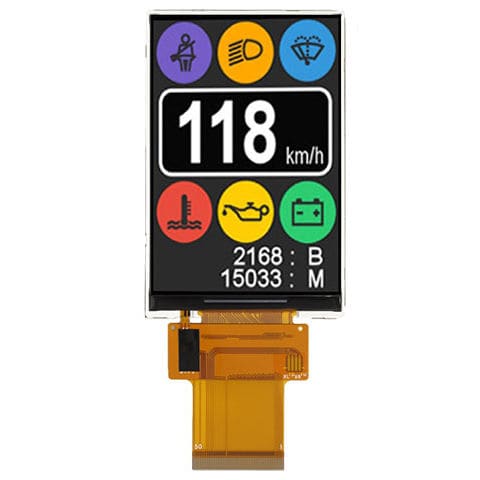 TFT LCDディスプレイ モジュール - LMT035DNJFWD-1 - TOPWAY LCD - カラー / 産業用 / 計装用