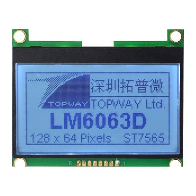 LCDディスプレイ - LM6063DCW - TOPWAY LCD - ドット マトリックス / グラフィック / 128 x 64