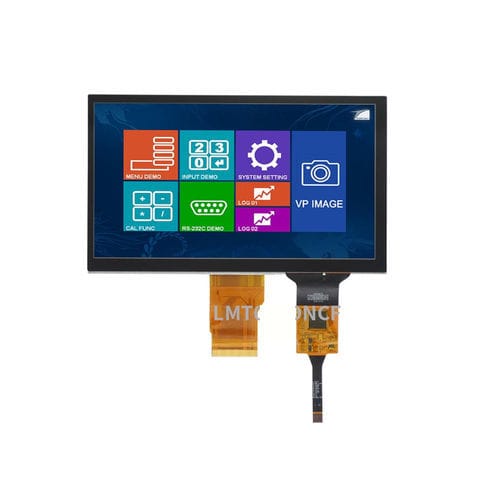 タッチスクリーンディスプレイ モジュール - LMT070DNCFWD-NND-2 - TOPWAY LCD - 容量方式タッチスクリーン / カラー / 800 x 480