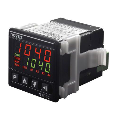 ダブルLED表示温度コントローラー - N1040  - Novus Automation - PID / プログラム可能 / 単一ループ