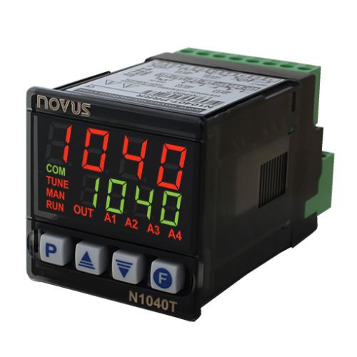 デジタル温度コントローラー - N1040T  - Novus Automation - PID / IP65 / プロセス
