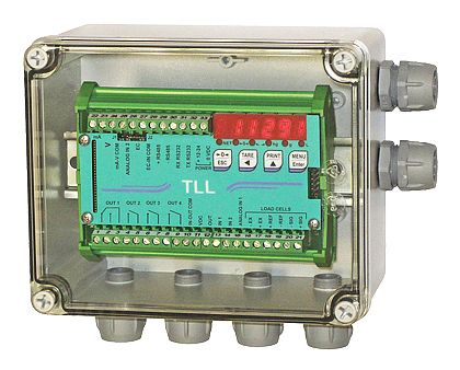 LED表示重量インジケーター / トランスミッタ - TLL   - LAUMAS Elettronica - DINレール / 防爆