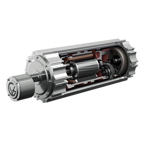 衛生用モーターローラー - SSV TM100 - SSV TM215 - Van der Graaf - 単相・３相 / 駆動 / ベルト コンベヤー用