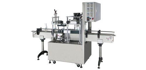 リニアキャップ締め機 - AAM-130 - CHYNG CHEEUN MACHINERY CO.,LTD - 半自動 / エアロゾル用