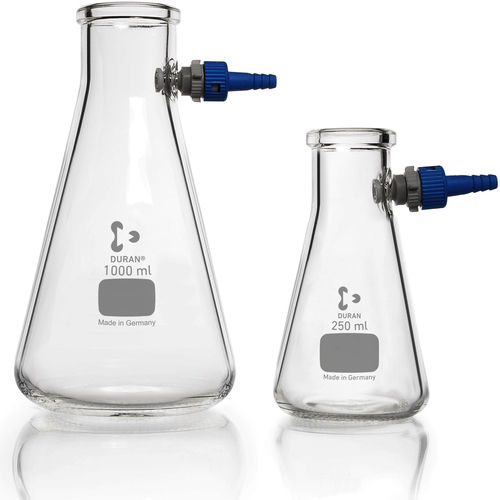 エルレンマイヤーフラスコフラスコ - 21204 series - DWK life science - フィルター / ホウケイ酸ガラス製