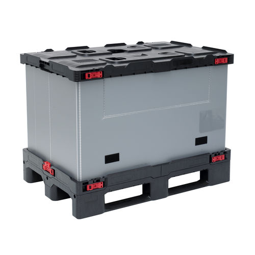 HDPEパレットボックス - SF 800 SP - SMART FLOW EUROPE - PP / 貯蔵用 / 輸送用
