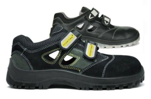 工事現場用安全靴 - VL1121619 - Suzhou I-Best shoes co., Ltd. - 滑り防止 / 革製 / オープンタイプ
