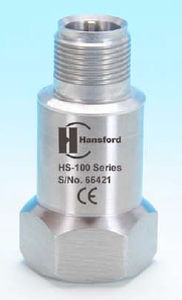 3軸加速度計 - HS-100 series - Hansford Sensors - 圧電 / 産業用 / IP68