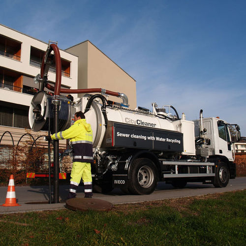 下水クリーナートラック - CityCleaner - KAISER AG Fahrzeugwerk - 水のリサイクル