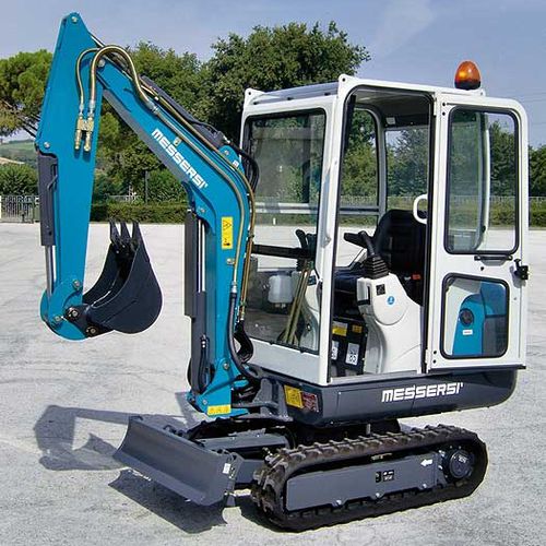 小型油圧ショベル - M-18 BE - Messersì S.p.A. - クローラー式 / Tier 2 / 建設現場用