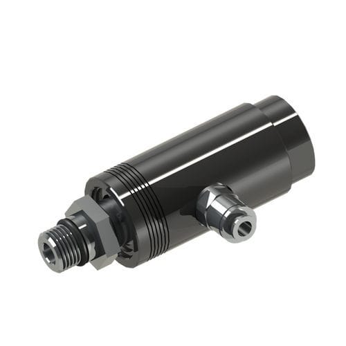 工作機械用ロータリージョイント - 7600T - HAAG + ZEISSLER Maschinenelemente GmbH - 空気用 / 冷却流体用 / アルミニウム製