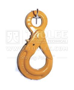 吊上げ用フック - 1207 series - TOOLEE INDUSTRIAL TECHNICAL INC. - アイ / 自動ロック式 / スチール製
