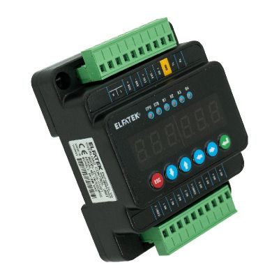 負荷指示調節計 - OCS-CU01 - Elfa Group - LEDディスプレイ付き / 6桁 / DINレール