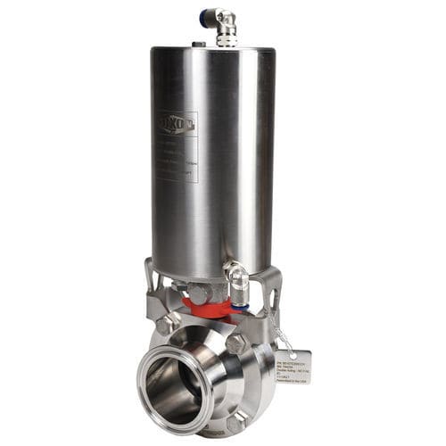 バタフライバルブ - B5107E150CCG - DIXON GROUP EUROPE - 手動式 / 飲料用 / メス
