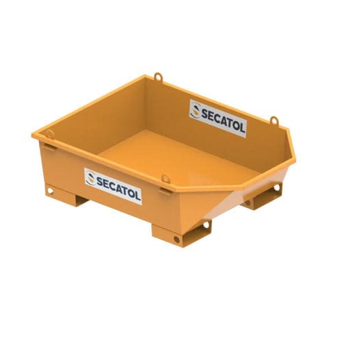 金属製モルタル用とろ箱 - ARTIBAC - Secatol SAS - 輸送用 / フォークリフトトラック用