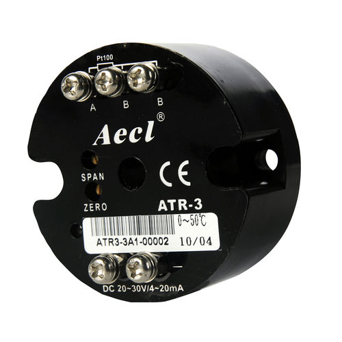 2線式温度伝送器 - ATR-3 - Autotronic Enterprise Co., Ltd. (Aecl) - プローブヘッドマウント / Pt100 / 抵抗