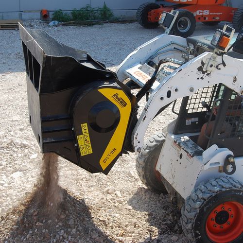 クラッシャーバケット - MB-L140 S2 - MB Crusher - スキッドステアローダー用 / ローダー用 / テレハンドラー用