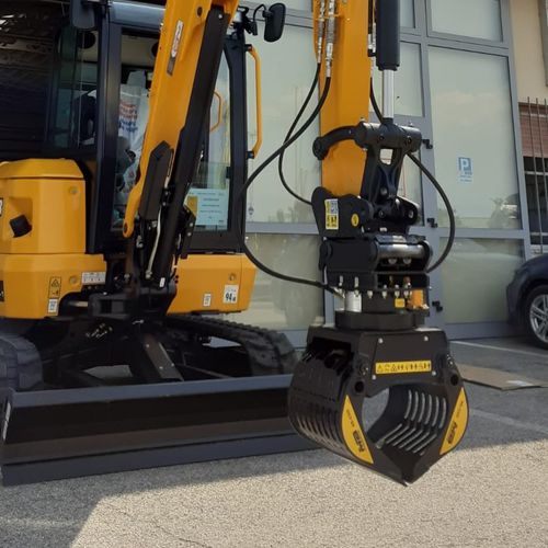 油圧式つかみ具 - MB-G350 S4 - MB Crusher - 石材用 / 薪