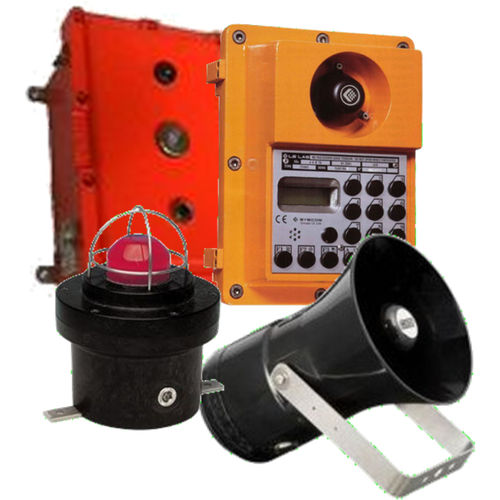 アクセス制御インターフォン システム - PM ATEX - SATEC - 船用 / デスクトップ用 / 昇降機用