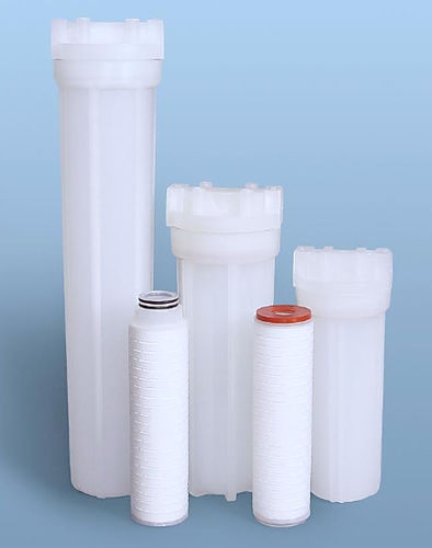 単一カートリッジフィルターハウジング - CHPN series - Critical Process Filtration - 液体用 / プラスチック