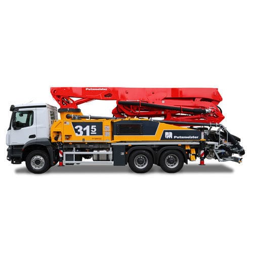 トラック搭載コンクリート ポンプ - M31-5 - PUTZMEISTER/プツマイスター