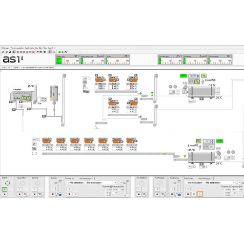 統計分析用ソフトウェア - AS1 - Ammann/アンマン - 制御 / 自動