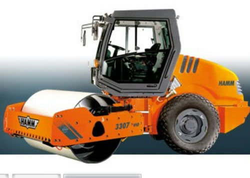 単気筒ロードローラー - 6 650 kg | 3307 VIO - HAMM AG - 振動 / 関節付き
