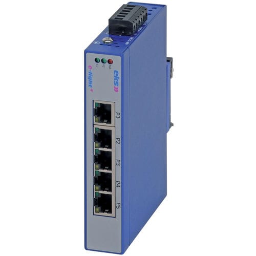 非管理型イーサネットスイッチ - EL-100-4 - eks Engel GmbH & Co. KG - 8 ポート / 5 ポート / 10 ポート