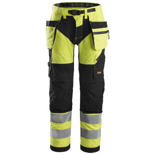 作業用ズボン - 6932 - Snickers Workwear AB - 高視認性 / タイプ2 / ポリエステル製