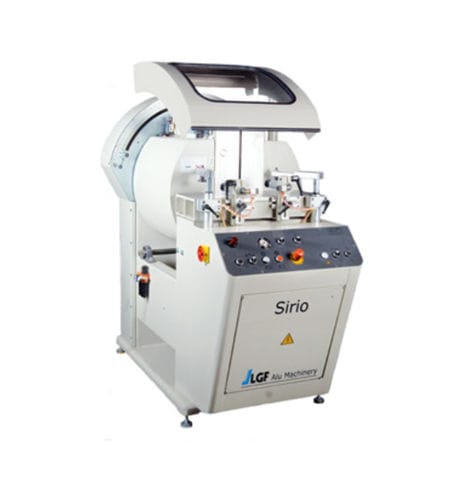 シングルヘッド鋸 - SIRIO - LGF MACCHINE SRL - 円形 / アルミニウム用 / 半自動